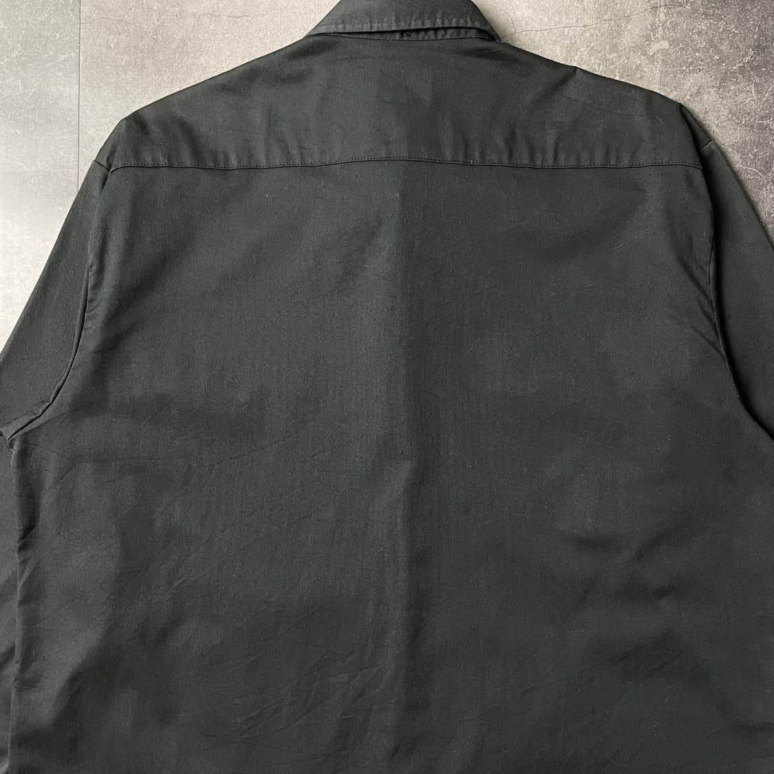 DICKIES 디키즈 빈티지 블랙 스냅버튼 워크 셔츠 A00863 상품이미지7