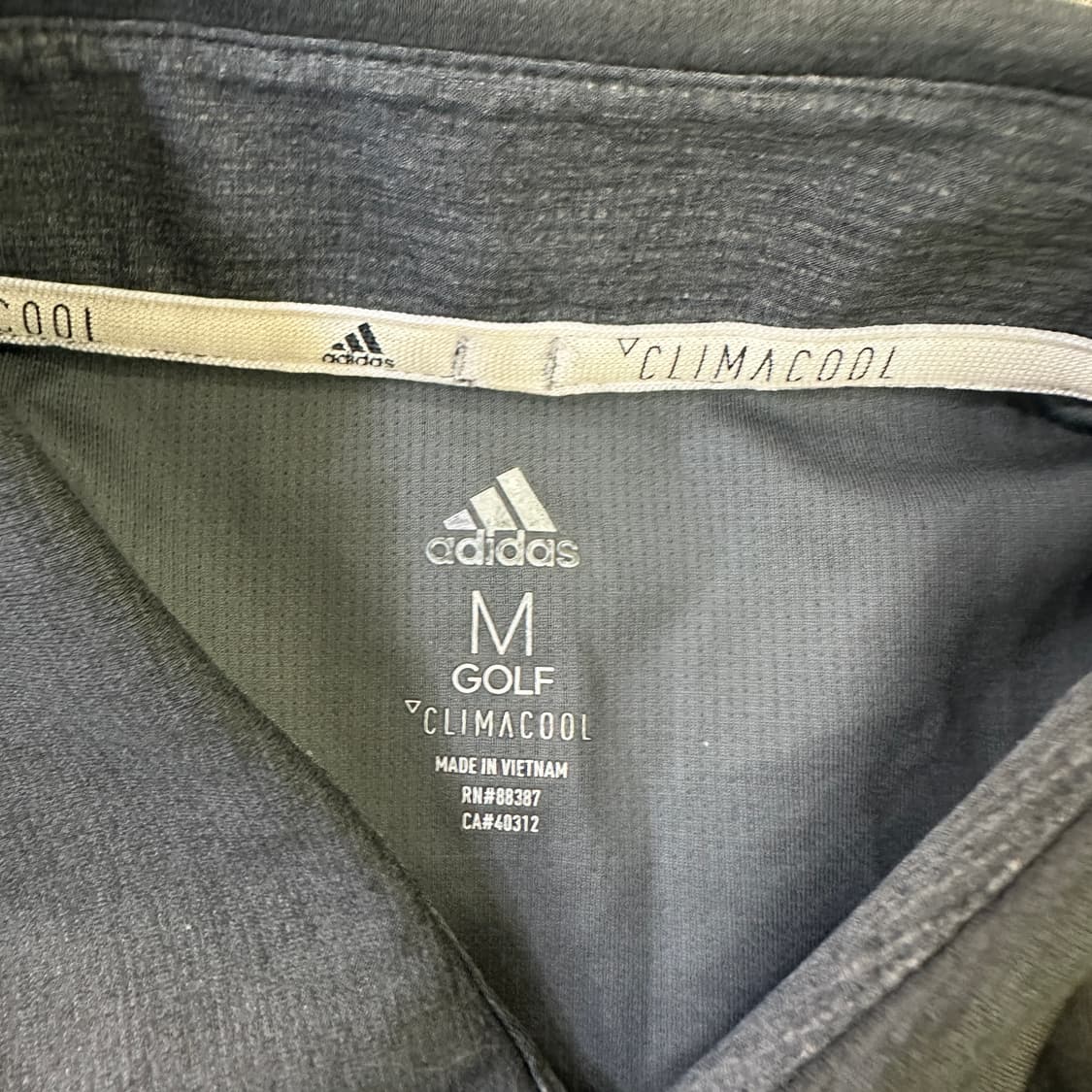 M 아디다스 골프 기능성 반팔 카라 0409D 상품이미지2