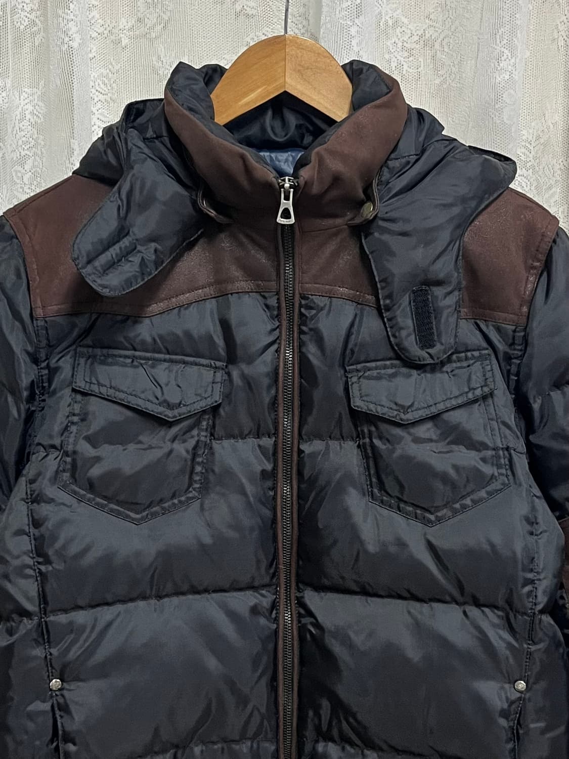 100) 코오롱 시리즈 누오보 덕다운 패딩 자켓 상품이미지4