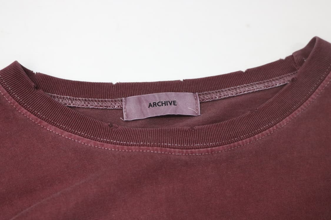 버건디 빈티지 롱슬리브 상품이미지4