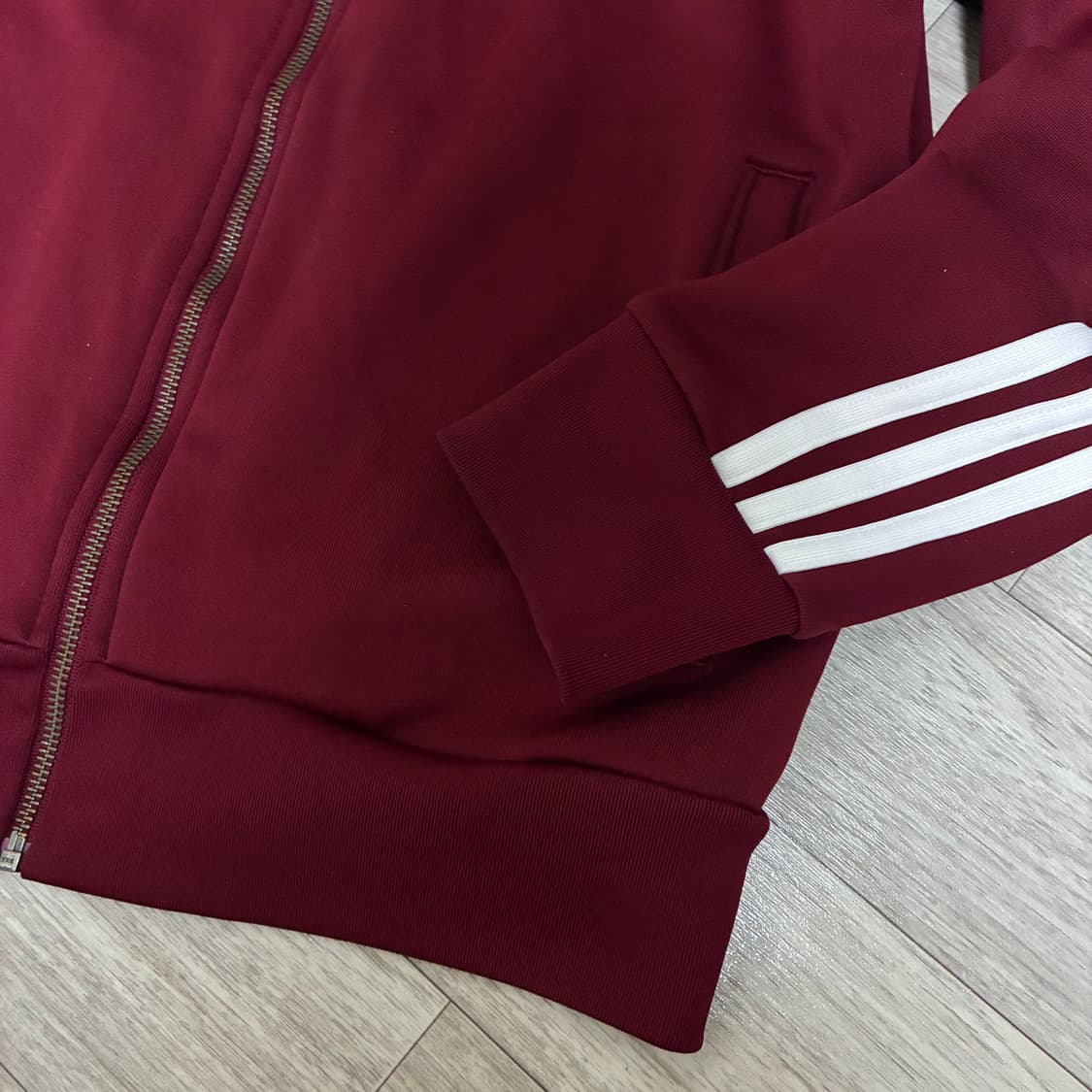 아디다스 슈퍼스타 버건디 트랙탑 져지 105 상품이미지3