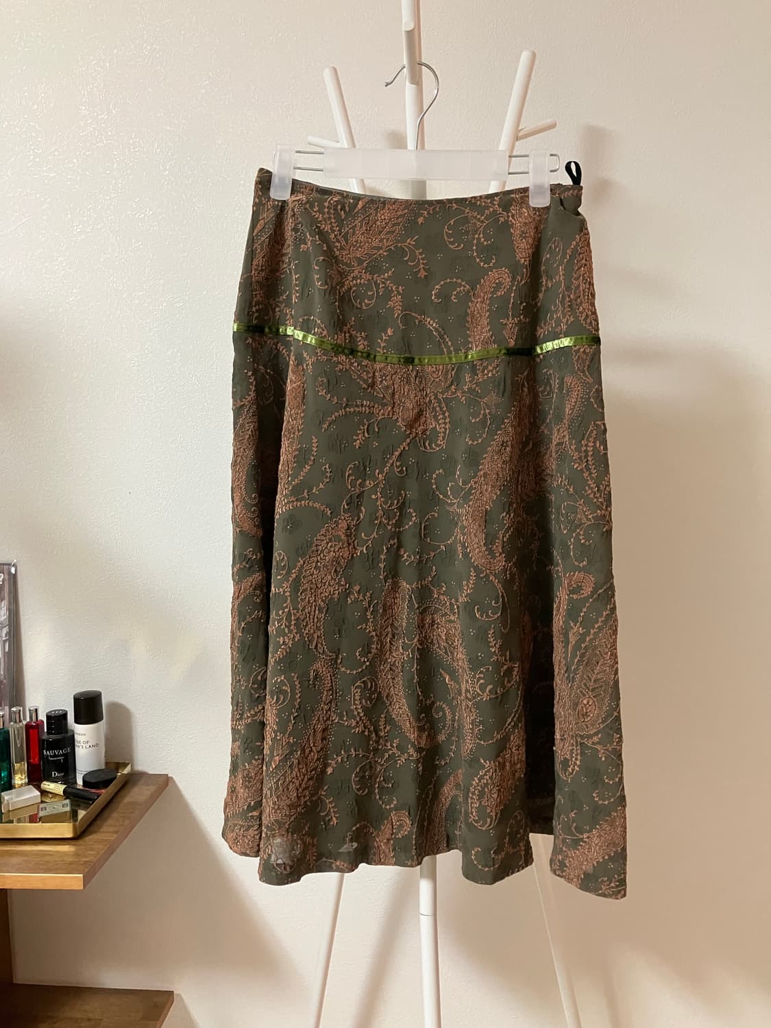 Georges rech 페이즐리 패턴 롱 스커트 상품이미지1