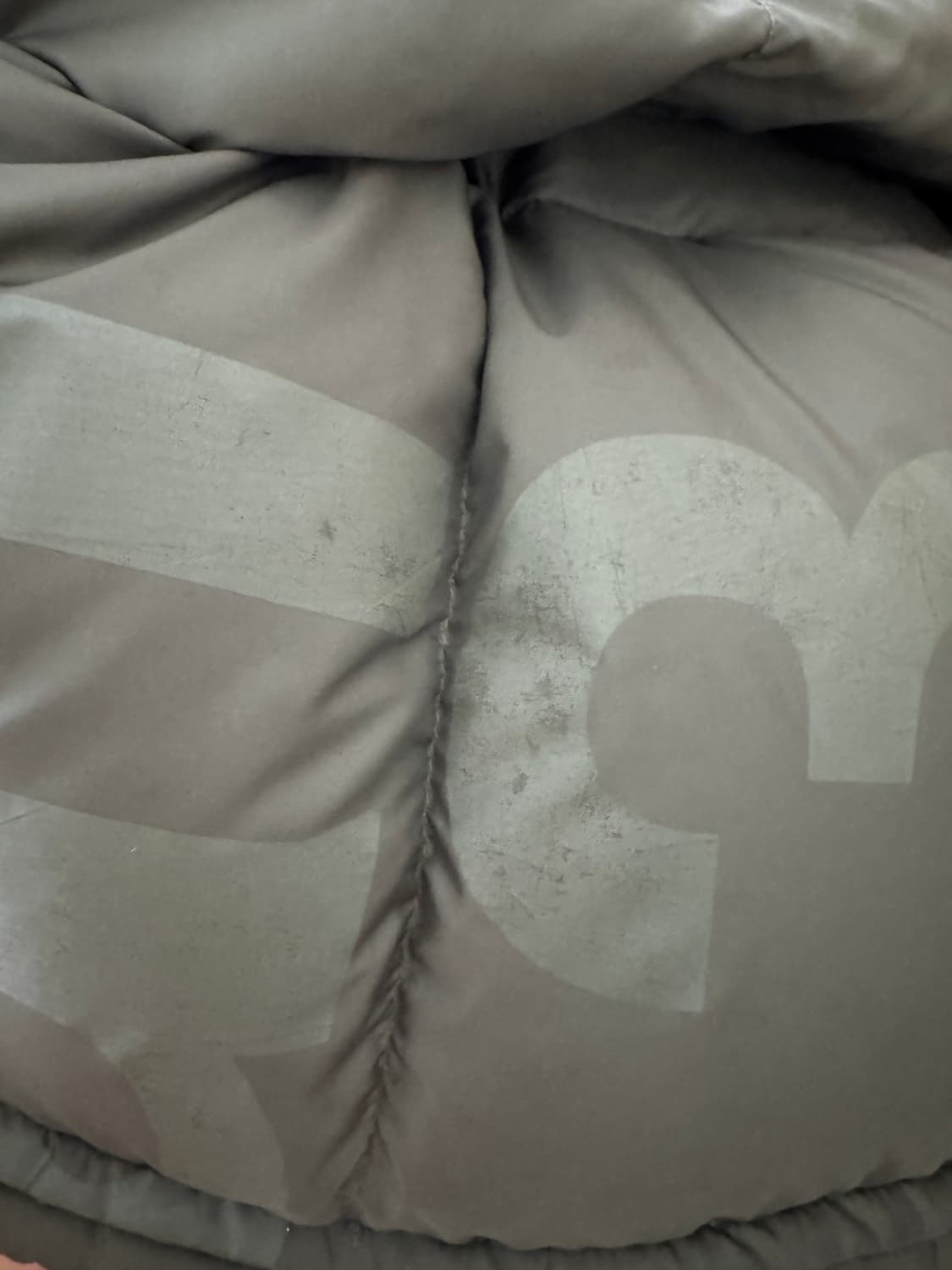 사파리스팟 1/2 베이직 사파리 다운 패딩 1사이즈(하자o) 상품이미지7