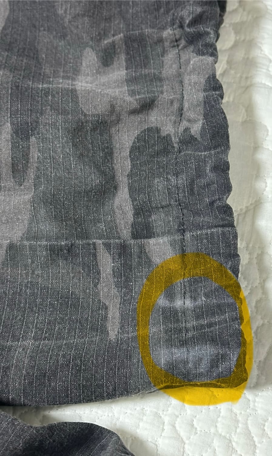 러닝하이 립스탑 밴딩 카고 팬츠 블랙 카모 s 상품이미지2