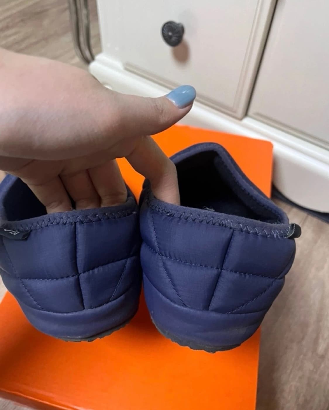 폴로 polo 패딩 슈즈 신발 250 네이비 상품이미지6