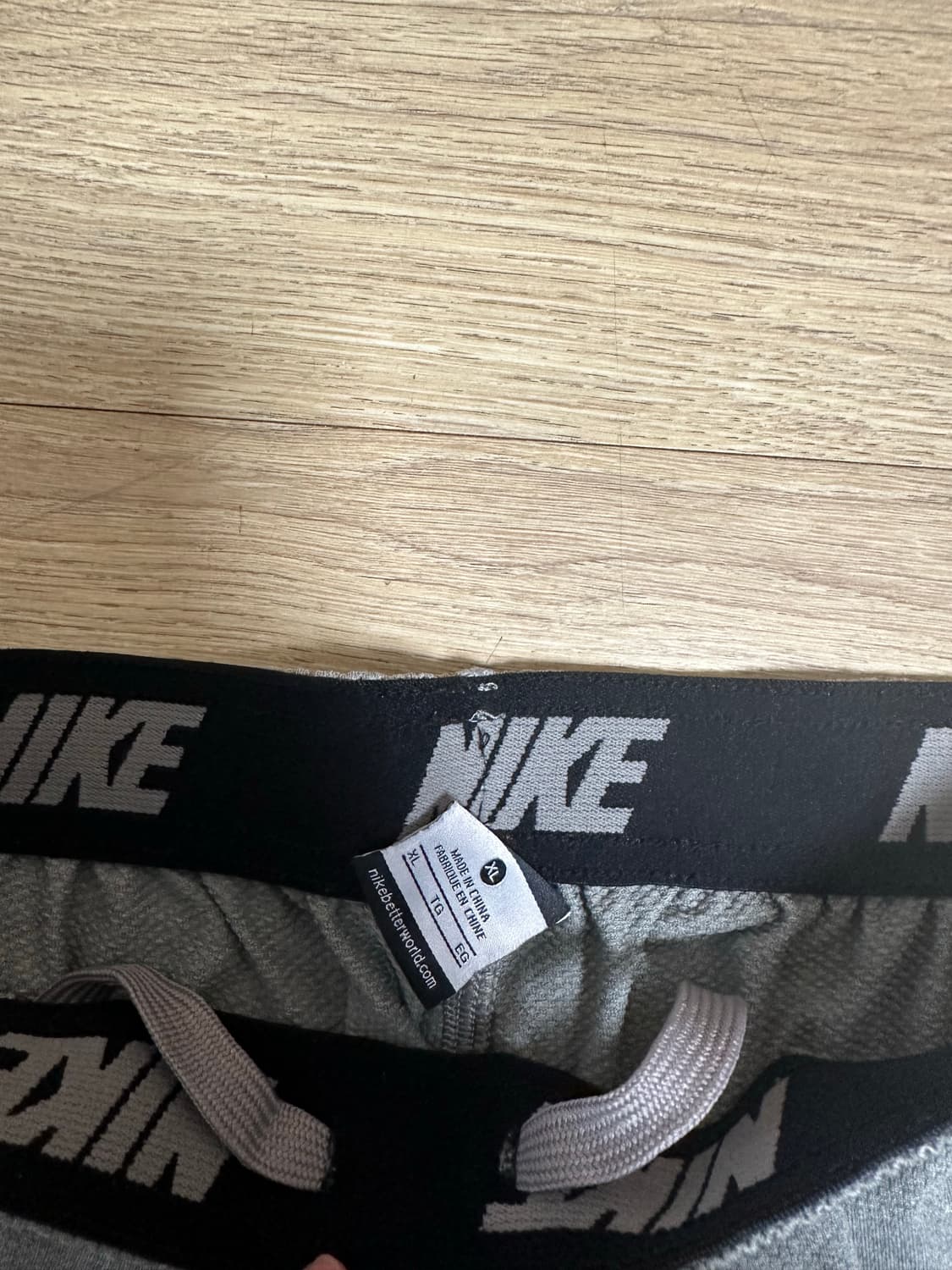 실착1회) 나이키 오버핏 트레이닝팬츠 XL 상품이미지3