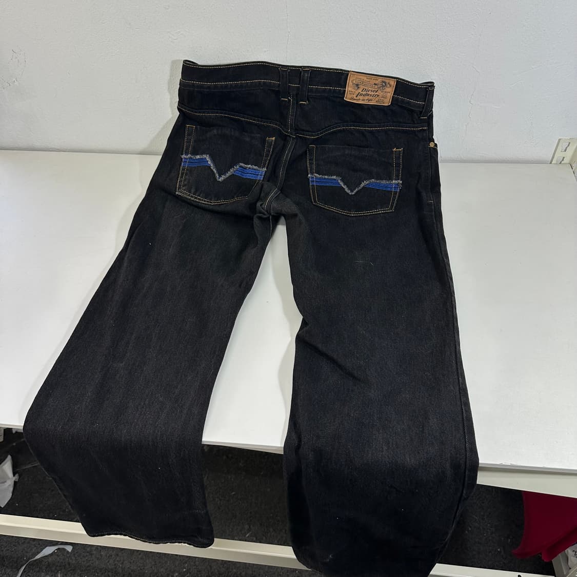 34 디젤 스트레이트핏 블랙진 상품이미지6