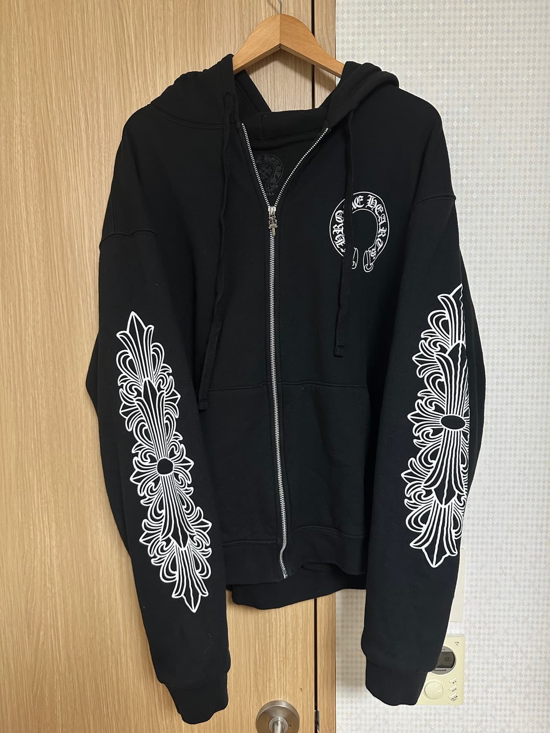 크롬하츠 홀스슈 플로랄 후드집업 2xl 새상품급 상품이미지1