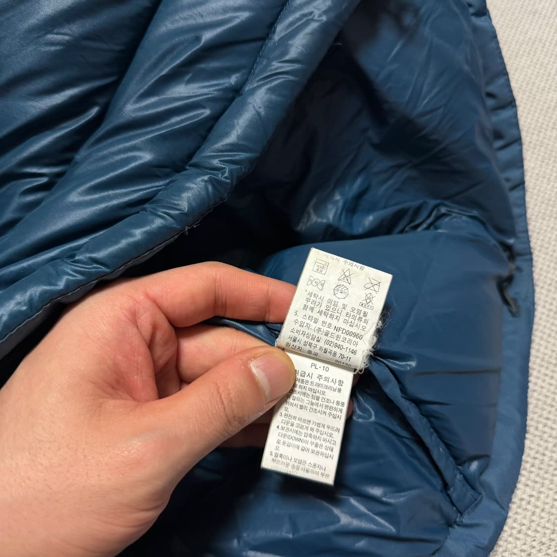 노스페이스 700 유광 다운패딩 상품이미지5