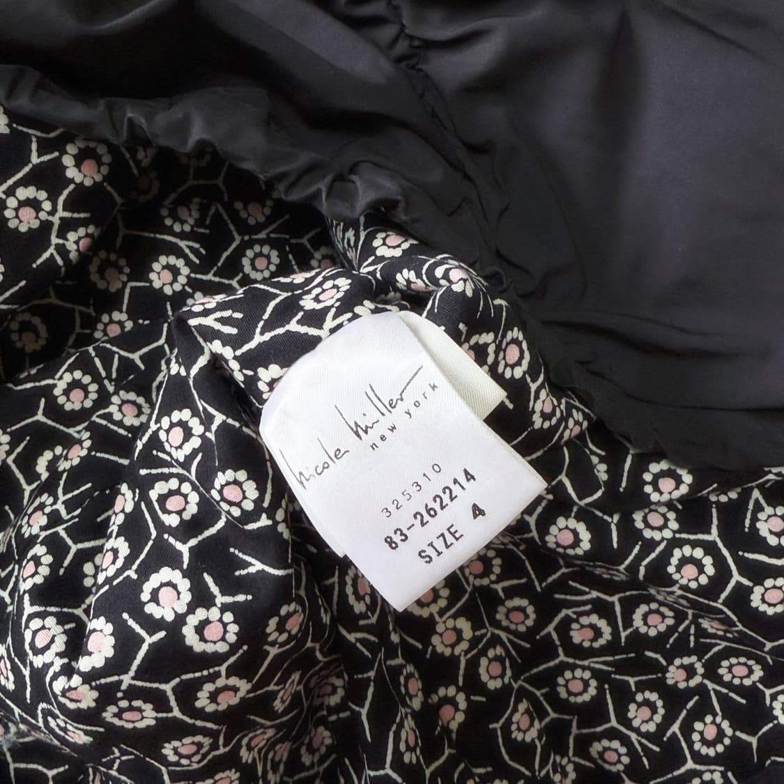 Nicole Hiller 링클 셔링 스트링 자켓 상품이미지6