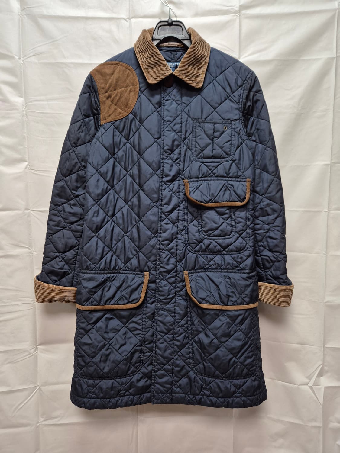 폴로 롱 퀼팅자켓 상품이미지1