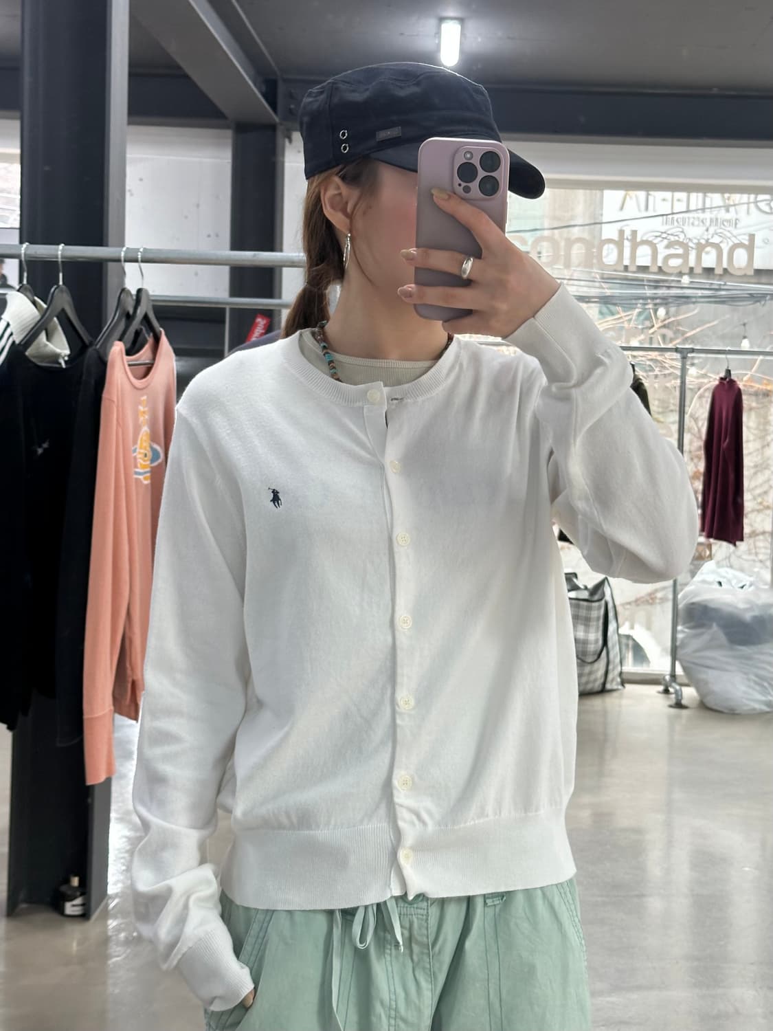 폴로랄프로렌 코튼 블렌드 가디건 상품이미지1