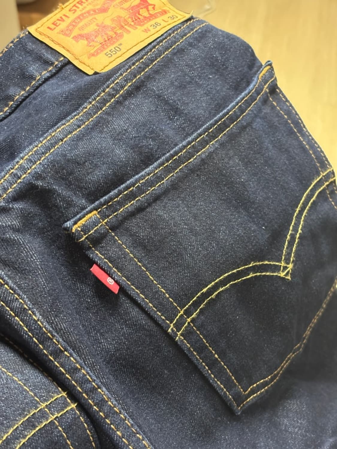[36] 리바이스 550 생지데님 새상품 상품이미지3