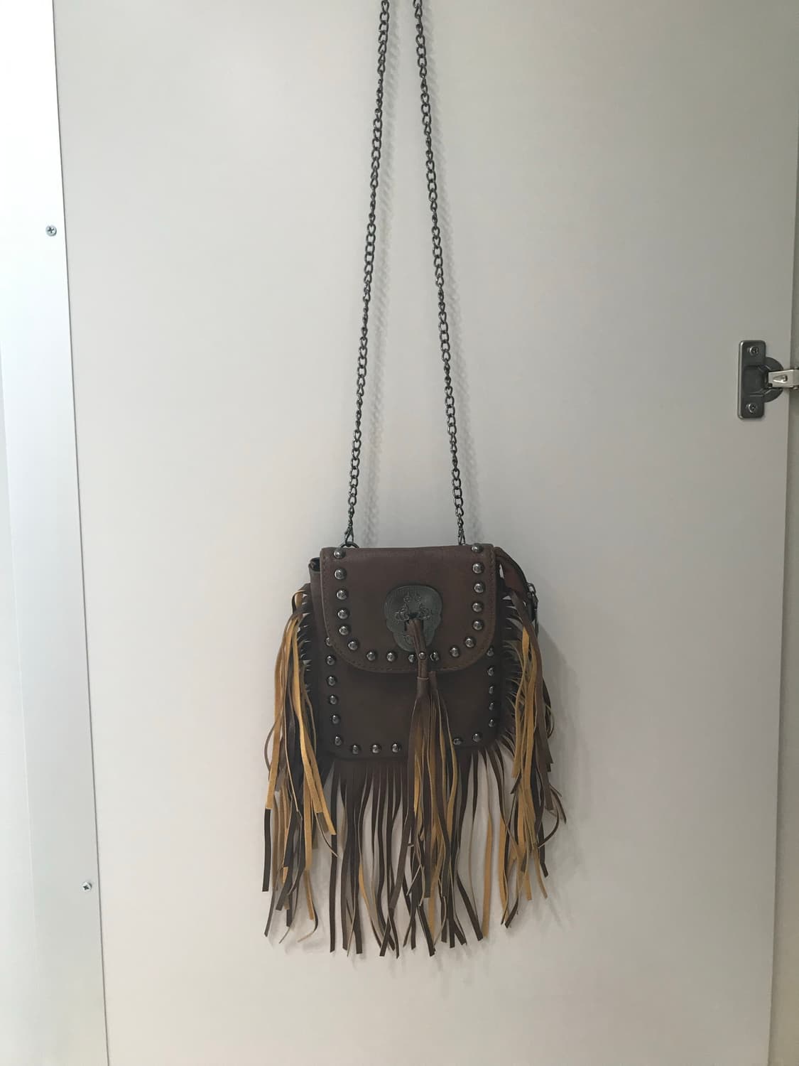 Western style vintage studded cross bag 상품이미지2