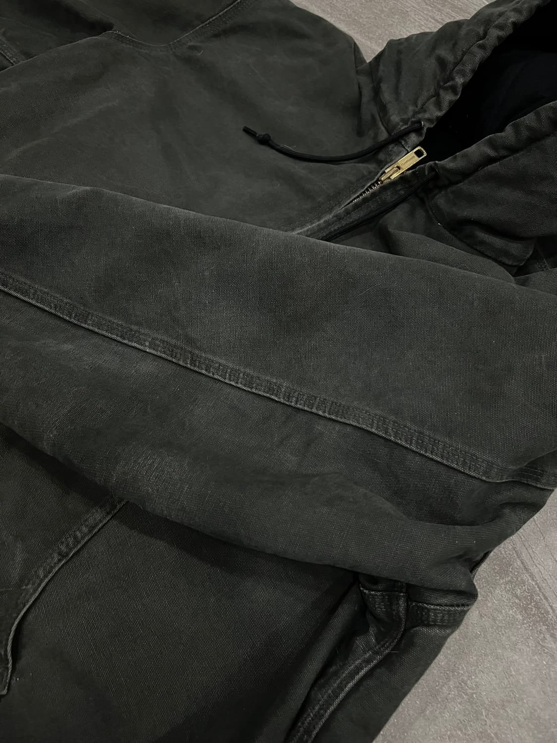 (XL) 칼하트 후드 덕 액티브 자켓 J130 MOS 모스그린 상품이미지9