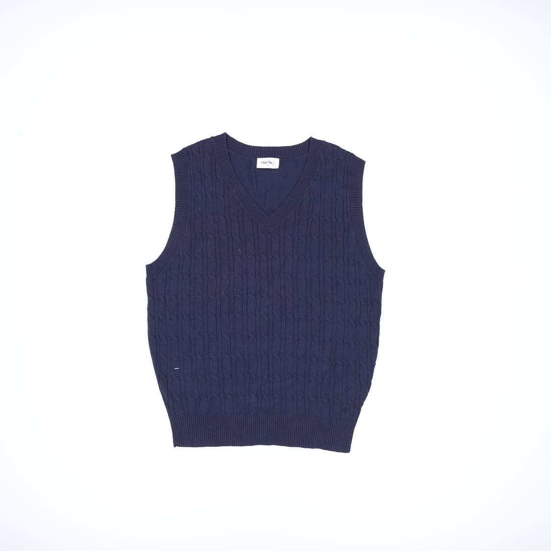 95 키스해링 케이블 니트조끼 0407H1 상품이미지1