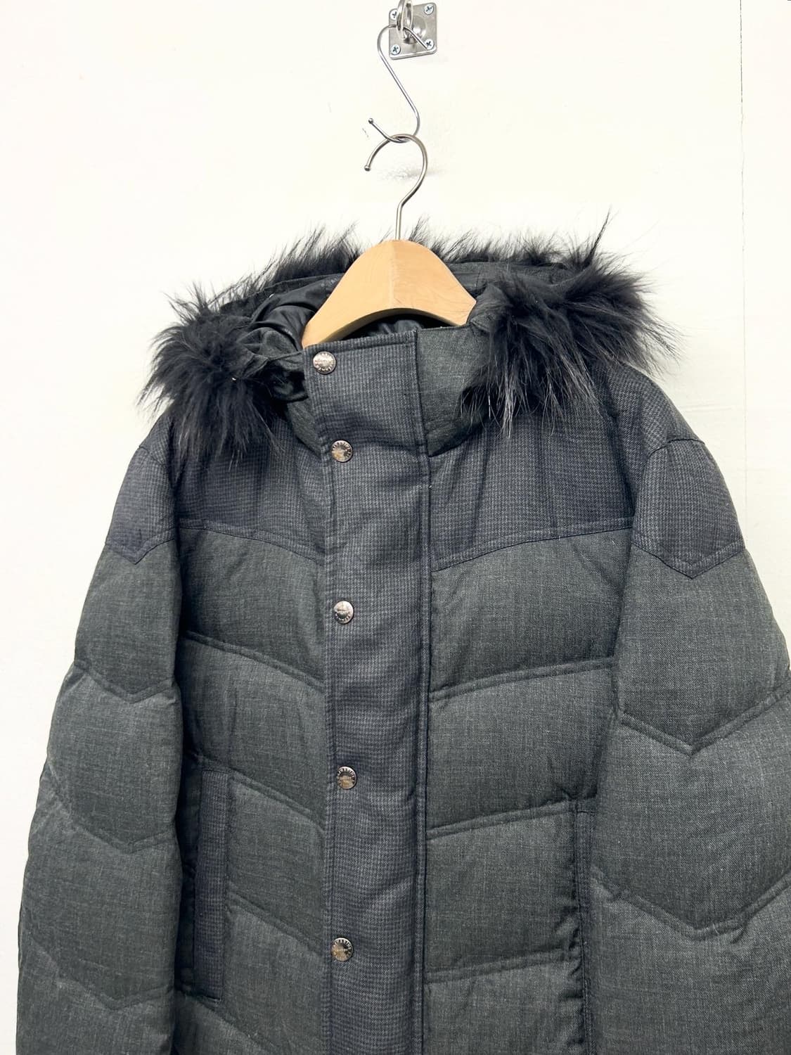 캐서린햄넷 후드 퍼 패딩점퍼 상품이미지2