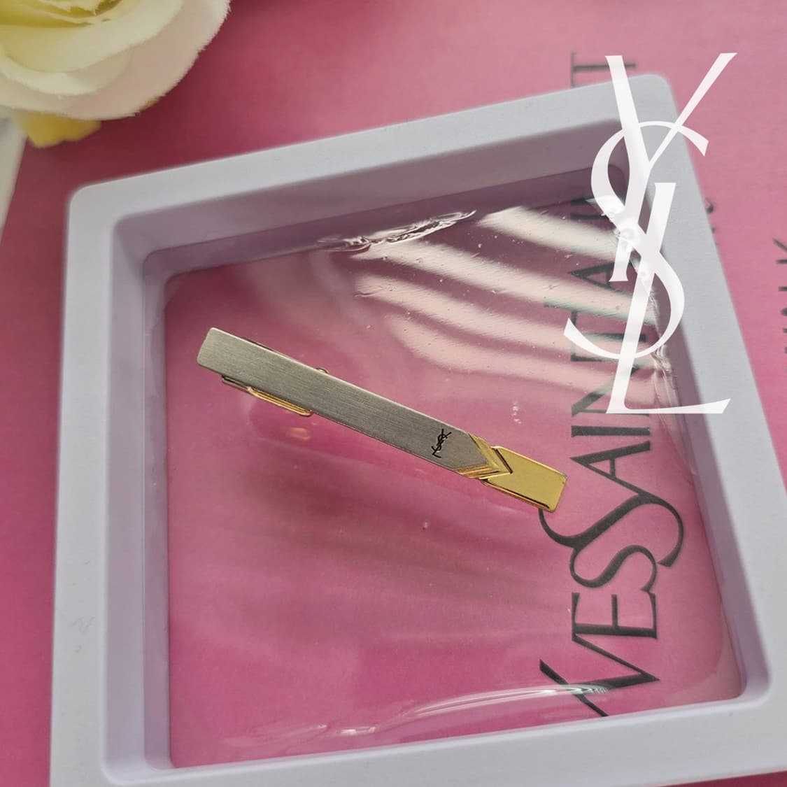 입생로랑 정품 명품 넥타이핀 5cm A등급 J9

 상품이미지1