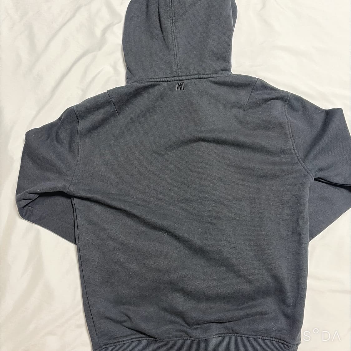 아미 스몰로고 후드티 블랙 XS 상품이미지2