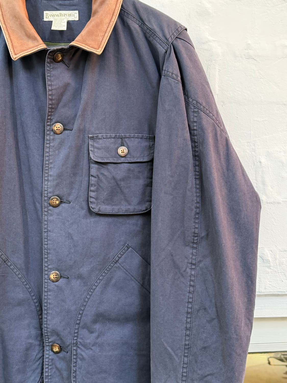 Banana Republic 90s 콘트라스트 헌팅 자켓 L 상품이미지3