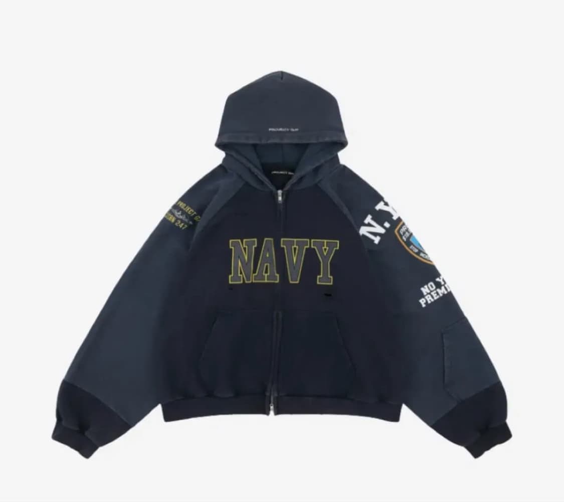 프로젝트gr 후드집업 상품이미지1