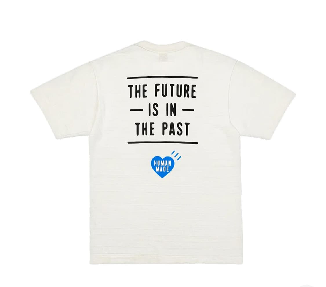 휴먼메이드 하라주쿠 오프라인매장 한정판 블루하트 포켓티 상품이미지3