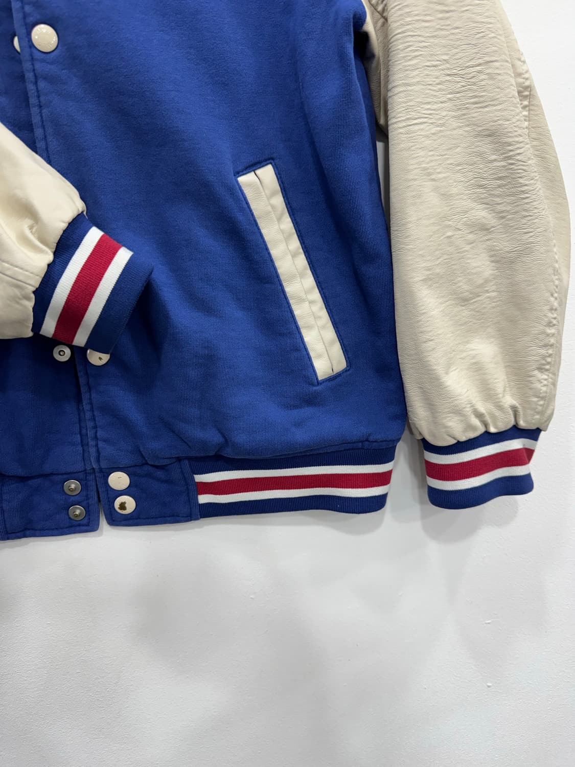 MLB 배색 스타디움 자켓 상품이미지2