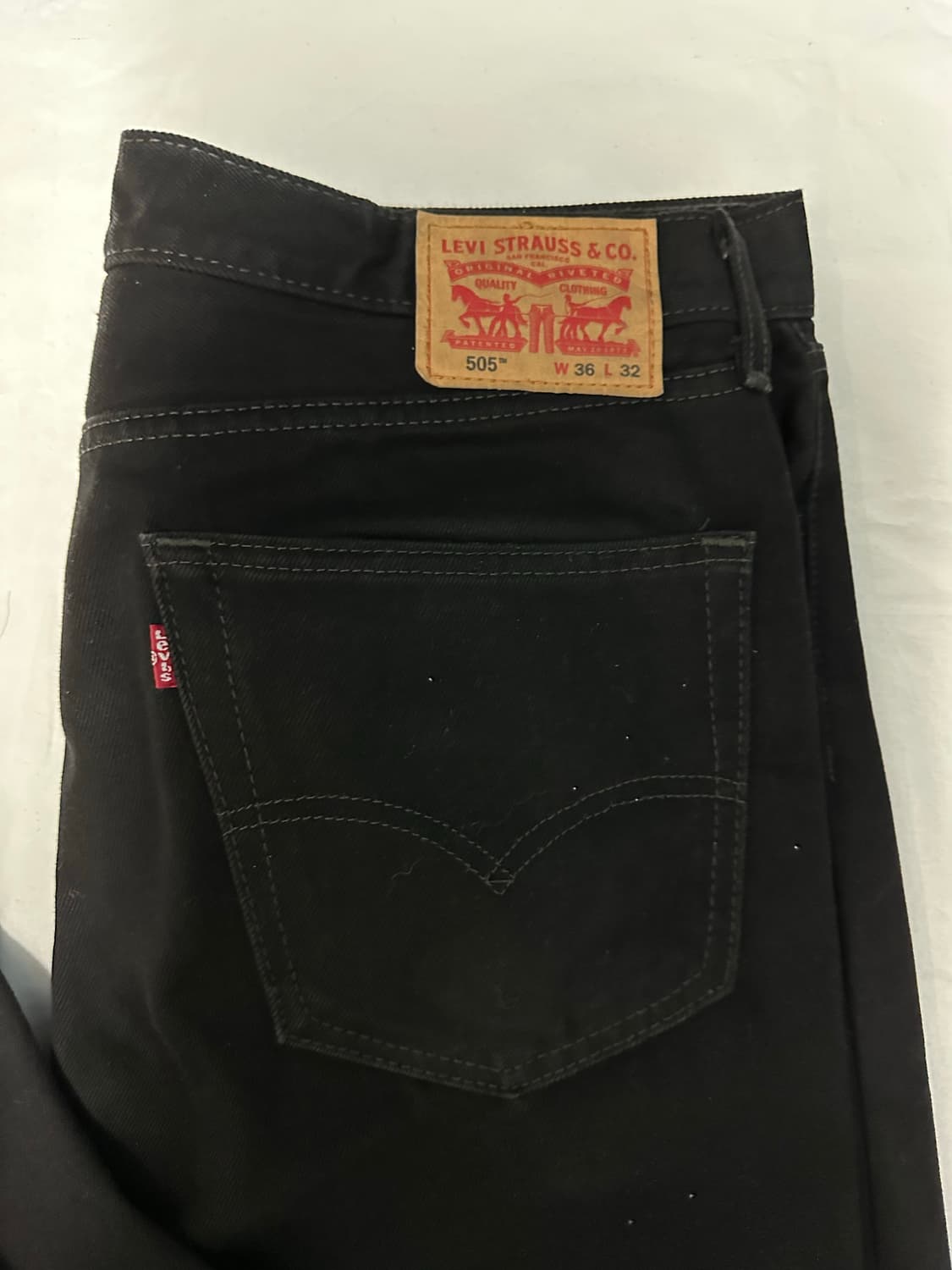 리바이스 505 블랙 상품이미지4