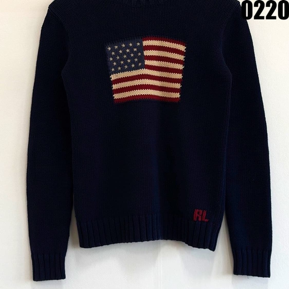 폴로 랄프로렌 성조기 니트 XL 18-20 0220 상품이미지3