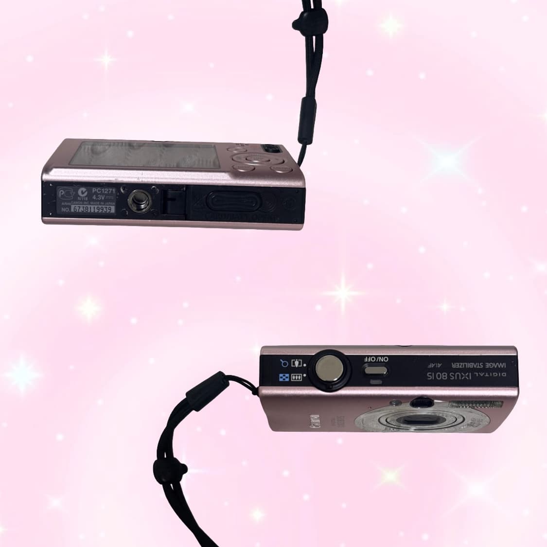 풀박,준민트급🩷) 캐논 익서스 80 핑크 / IXUS 80 IS 상품이미지4