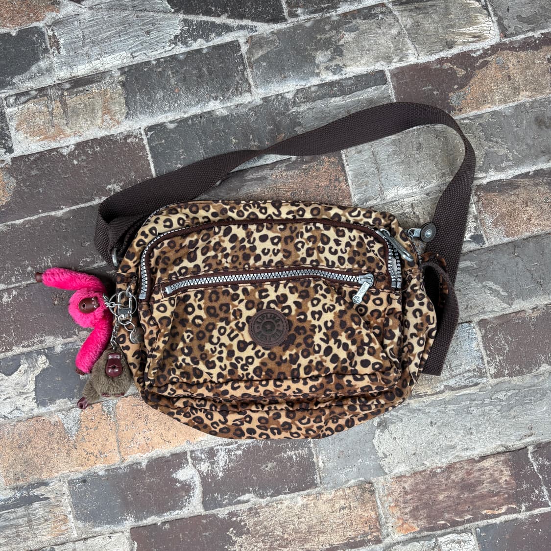 Kipling 키플링 호피 레오파드 크로스백 가방 상품이미지1