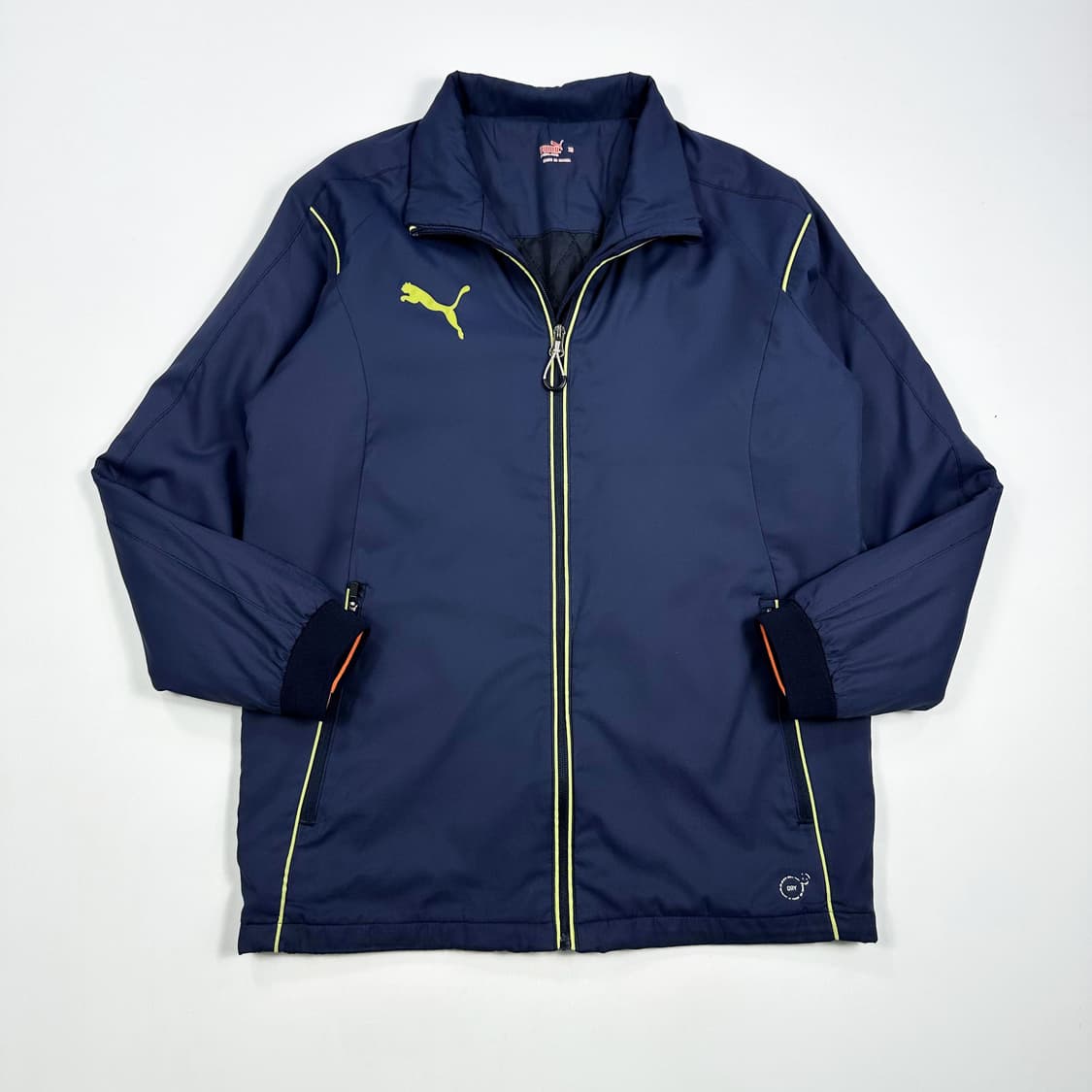 푸마 시그니처 로고 네이비 바람막이 자켓 (XS 여성추천) 상품이미지2