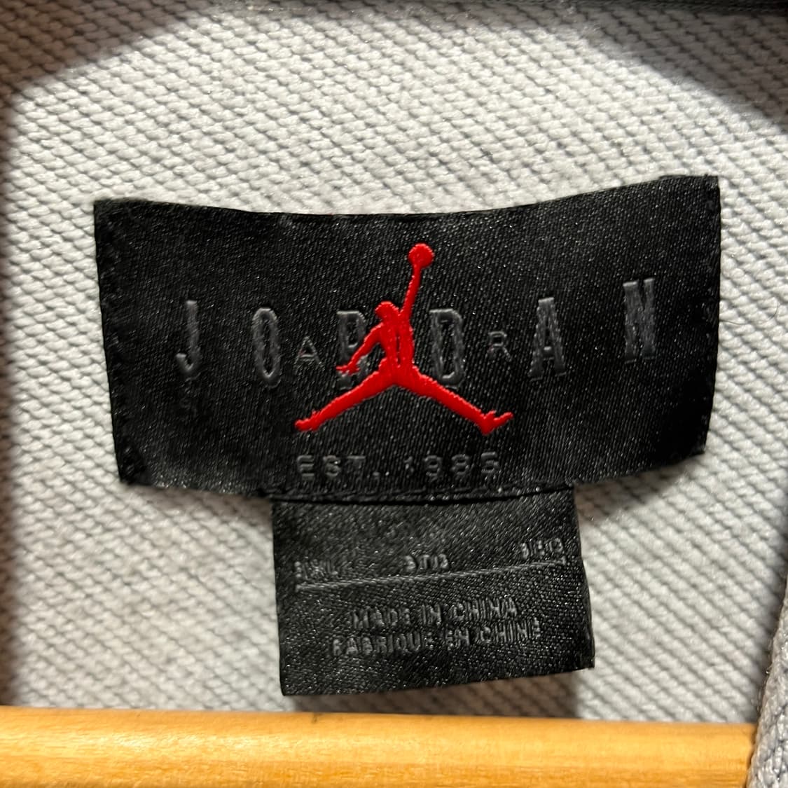 조던 후드집업 그레이 상품이미지3