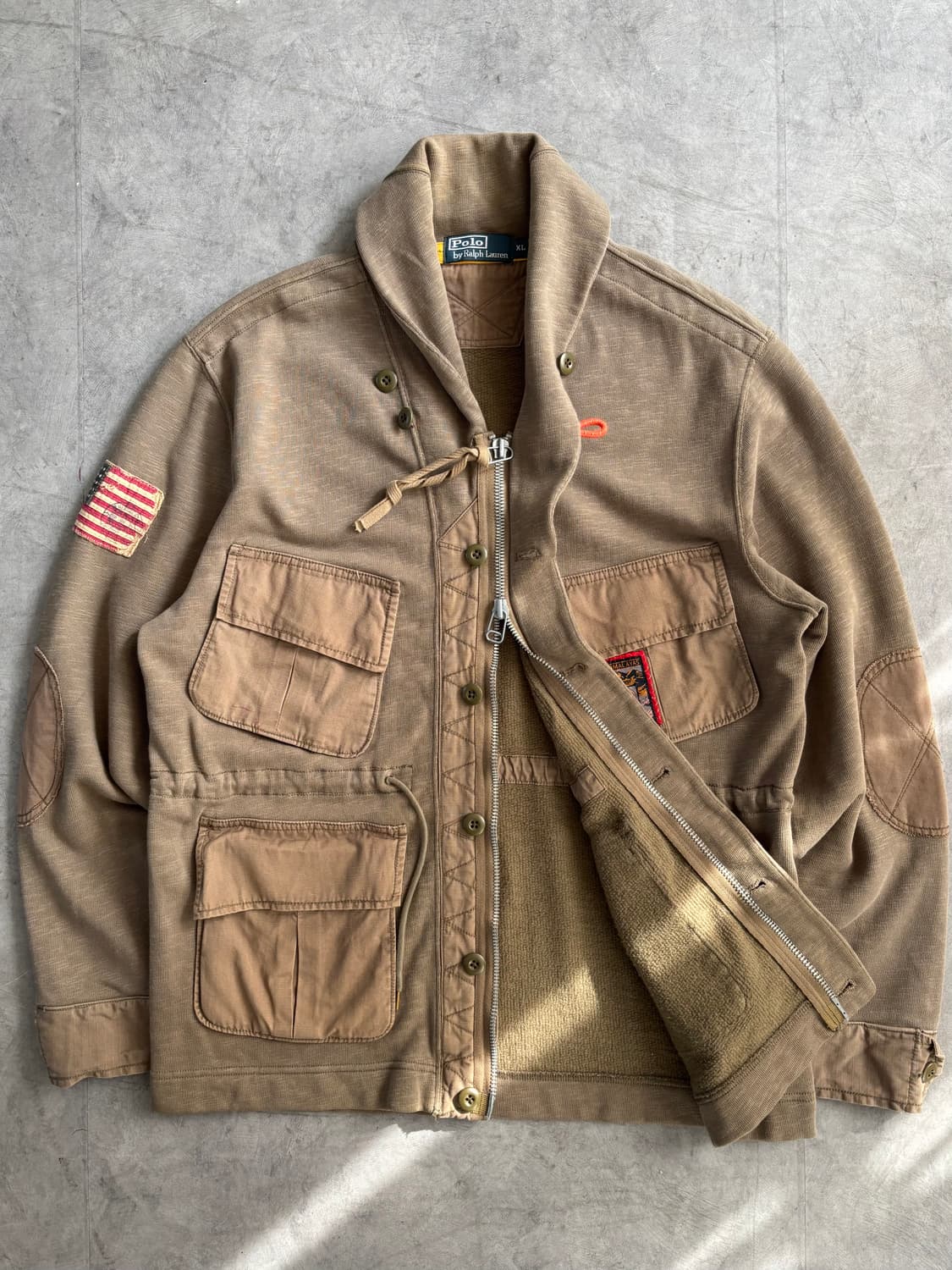 Polo 폴로 랄프로렌 베이지 엑스피디션 가디건 상품이미지5