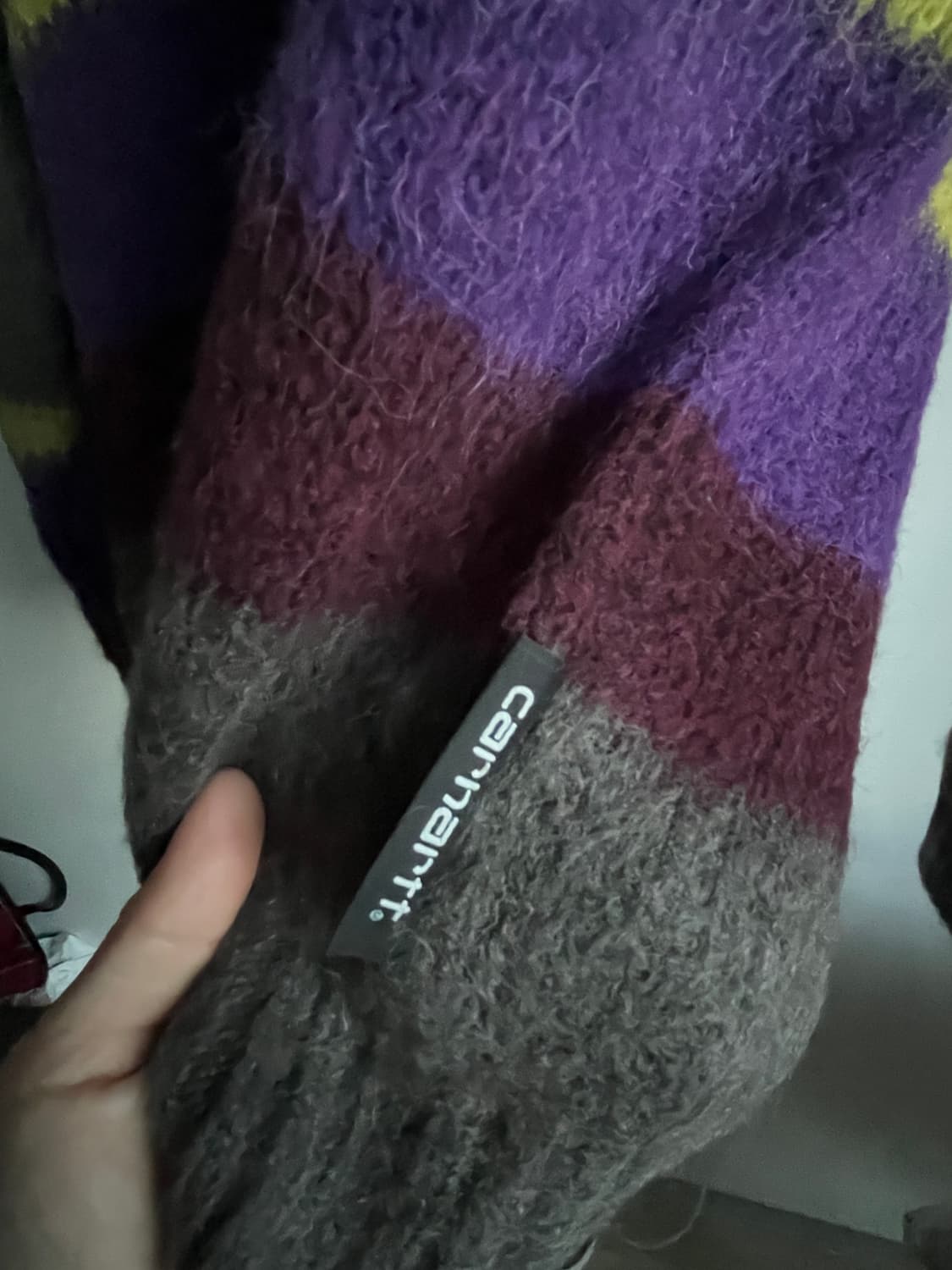 Carhartt WIP MERTON sweater 칼하트모헤어스웨터 상품이미지4