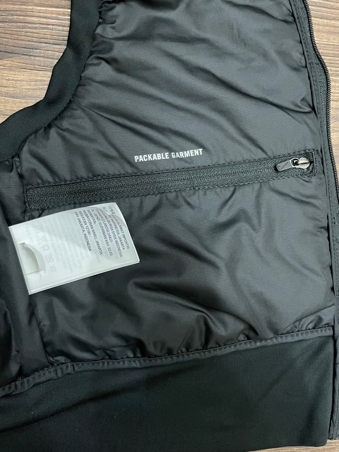 나이키 러닝 에어로로프트 크롭 베스트 조끼 블랙 상품이미지6