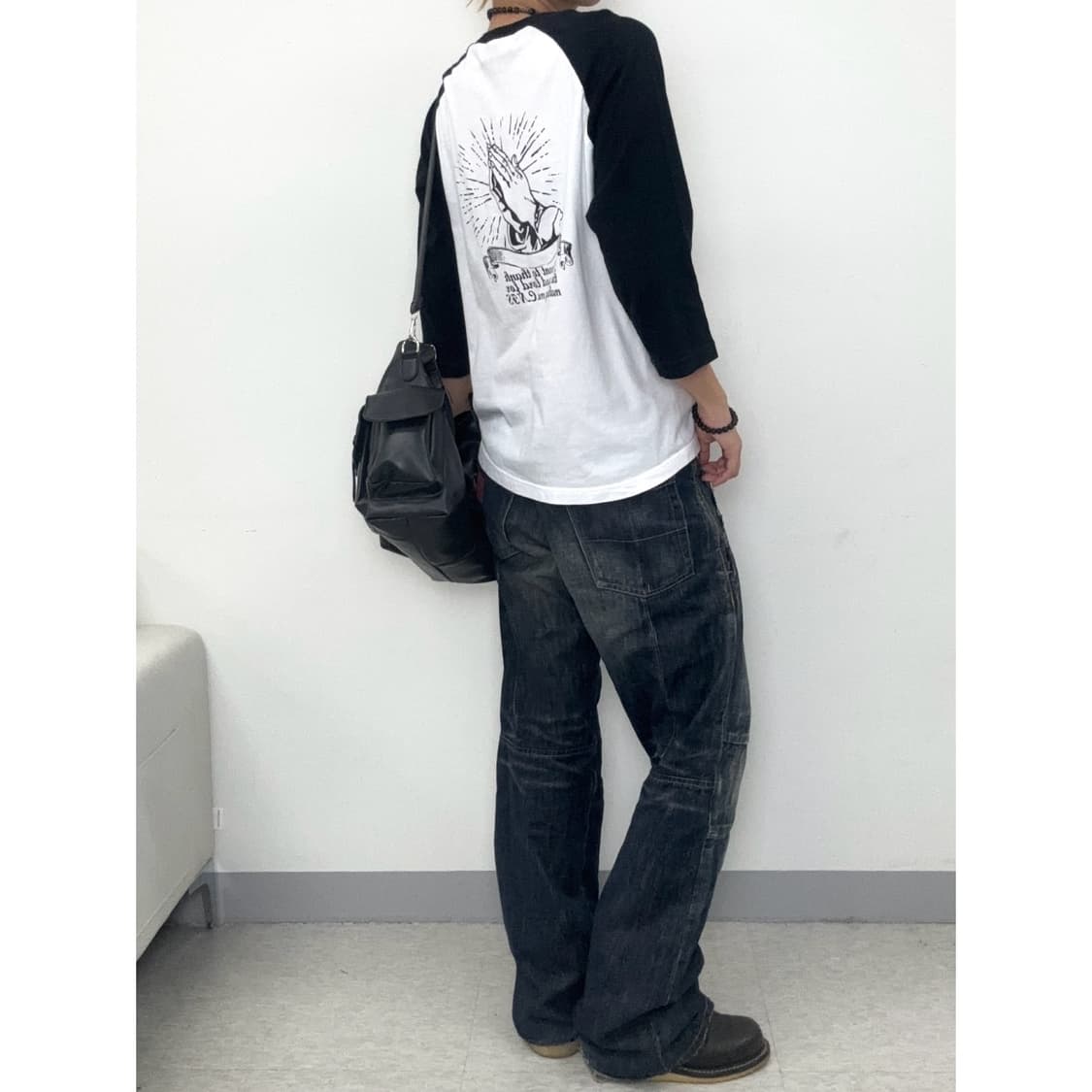 빈티지 펑크 락시크 y2k 나그랑 롱슬리브 상품이미지3