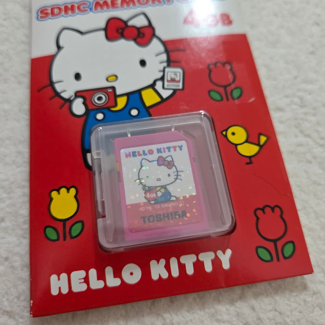 도시바 헬로키티 4gb sd카드/메모리카드 상품이미지3