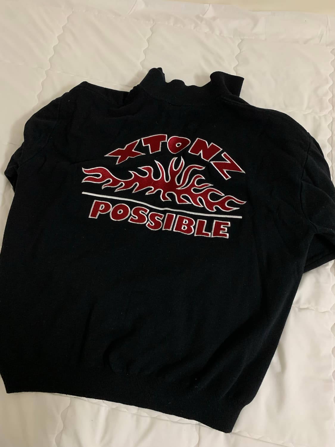 엑스톤즈 니트 집업 상품이미지4