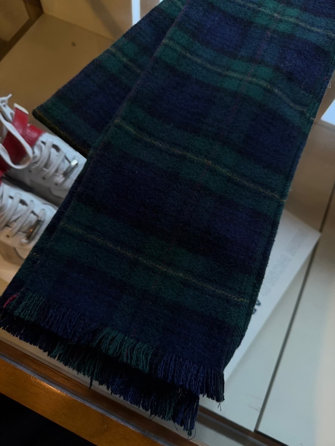 BUCOLIQUE 블랙와치 머플러 상품이미지7