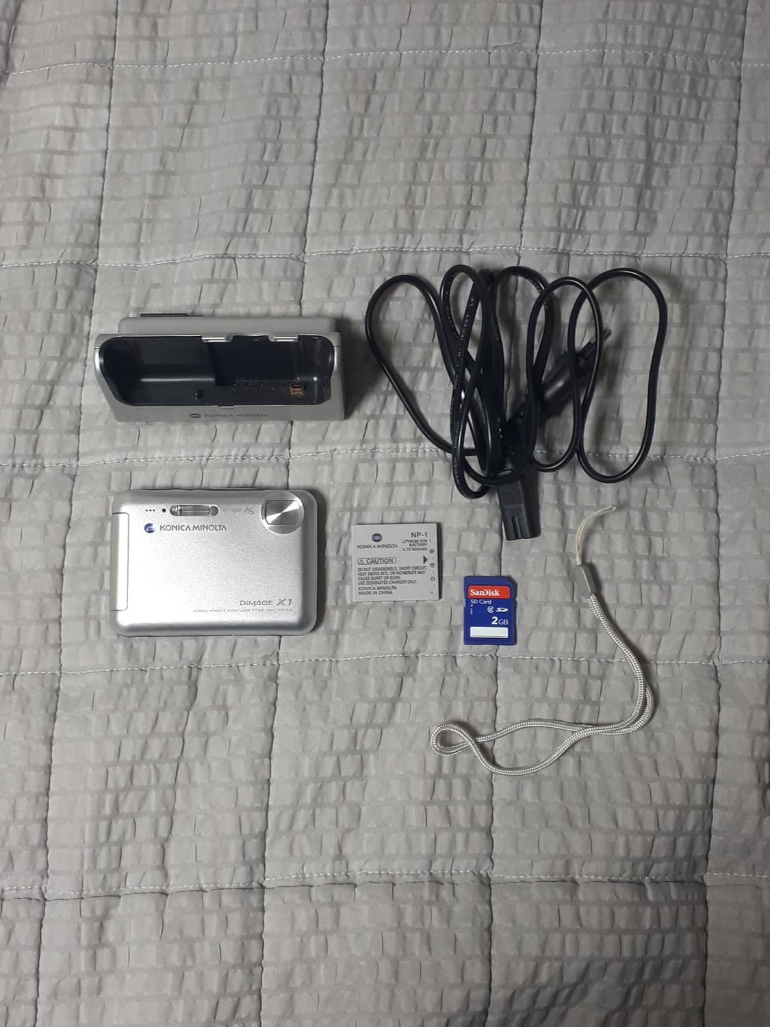 민트급) Konica minolta dimage x1 충전기포함 상품이미지8