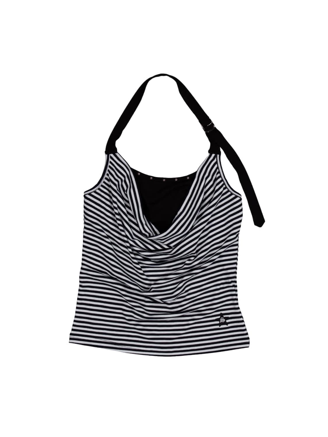 셋업이엑스이 STRIPE LAYERED HALTERNECK 상품이미지1