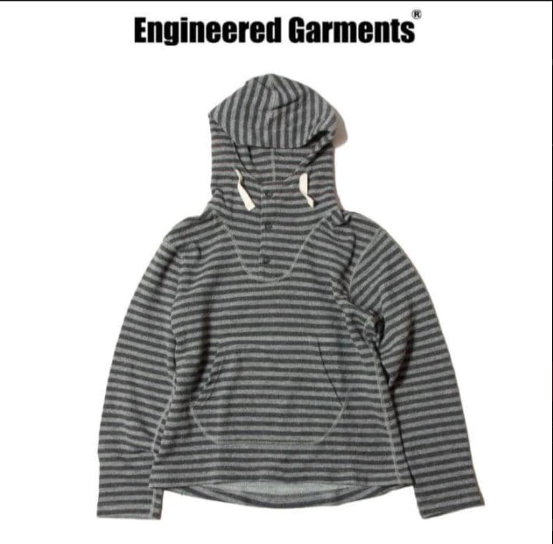ENGINEERED GARMENTS stripe wool hood 상품이미지1