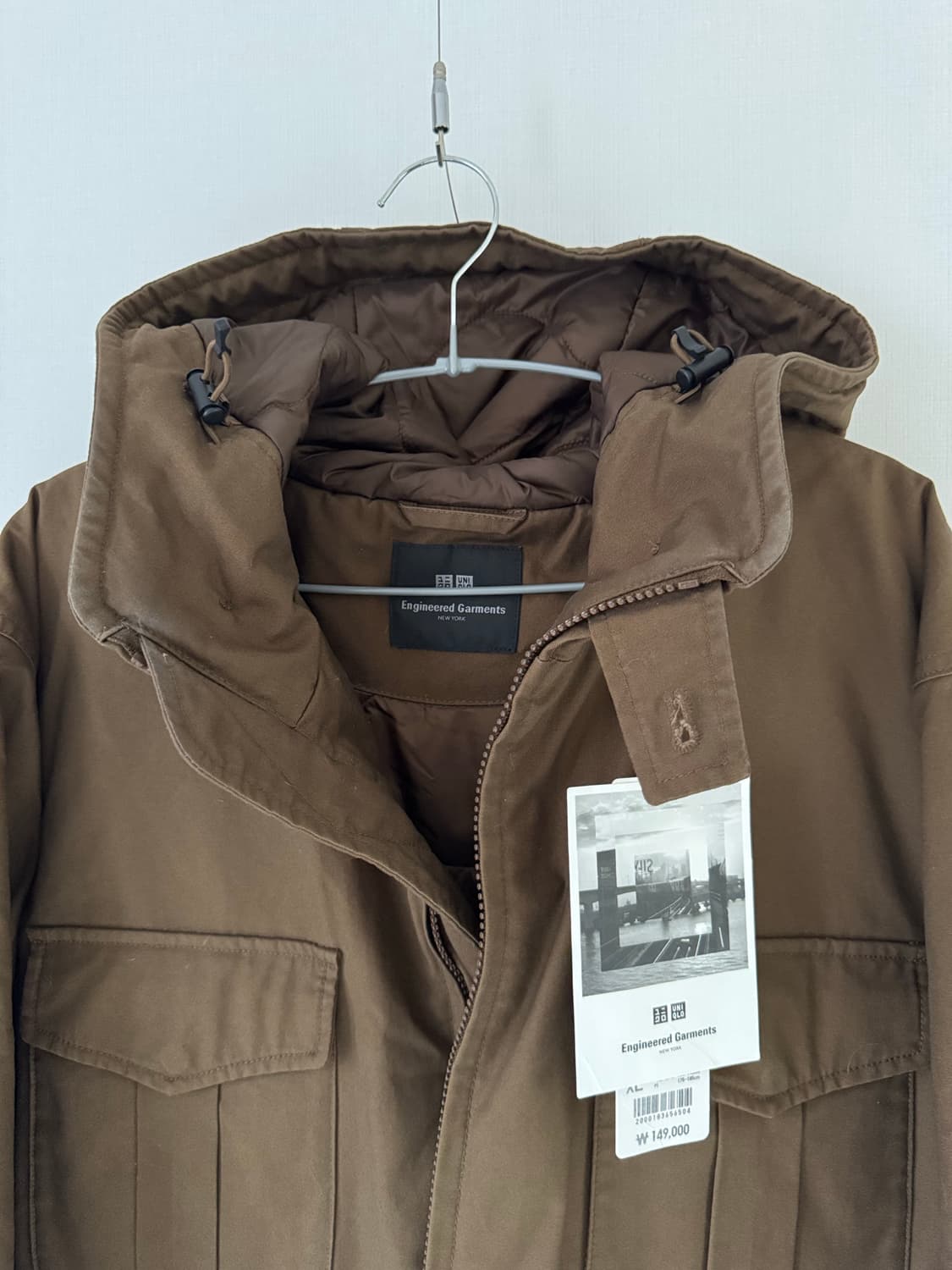 유니클로 엔지니어드 가먼츠 퍼프테크 유틸리티 자켓 XL 상품이미지3