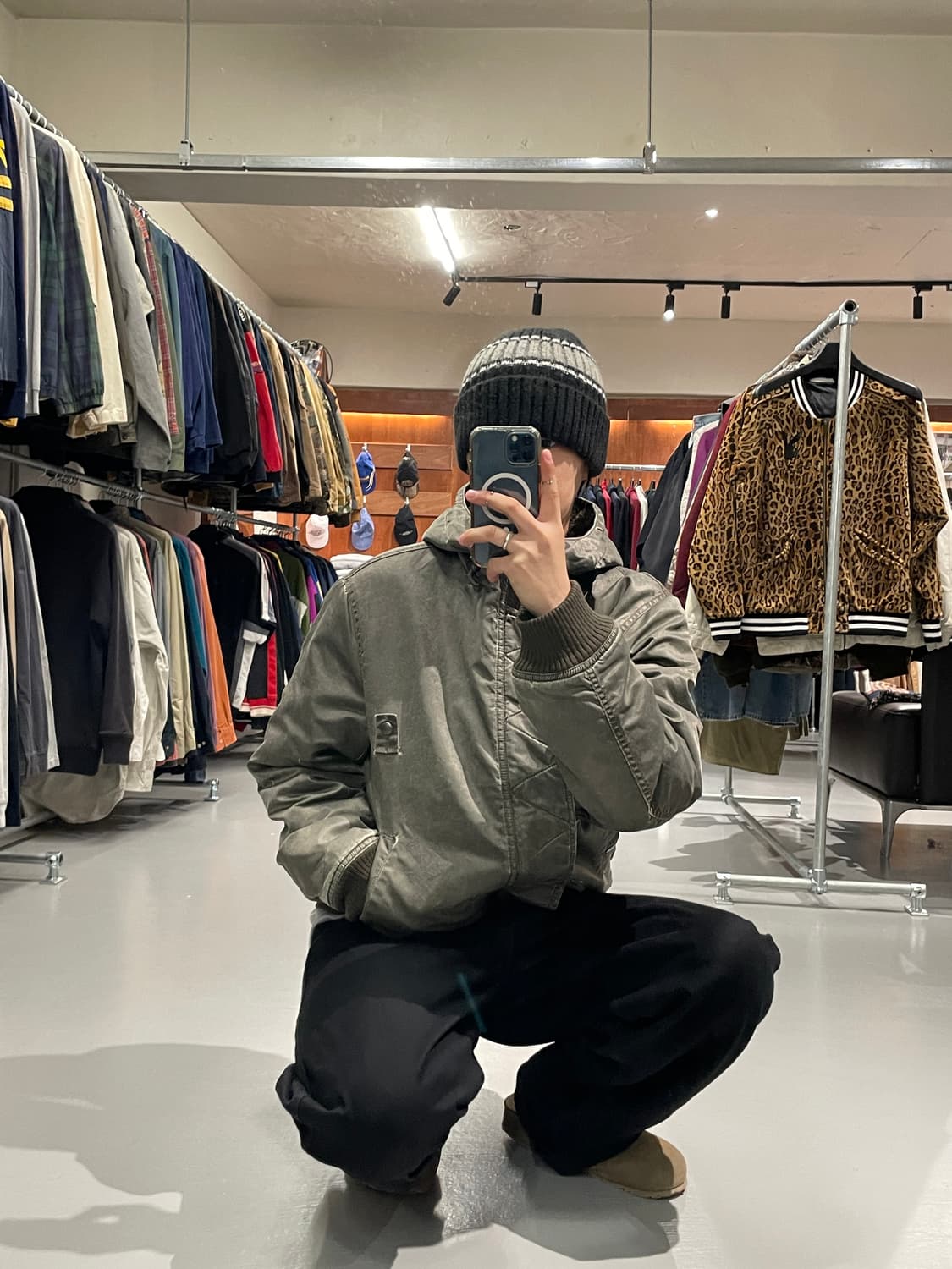 90's 탱커 스타일 자켓   상품이미지3