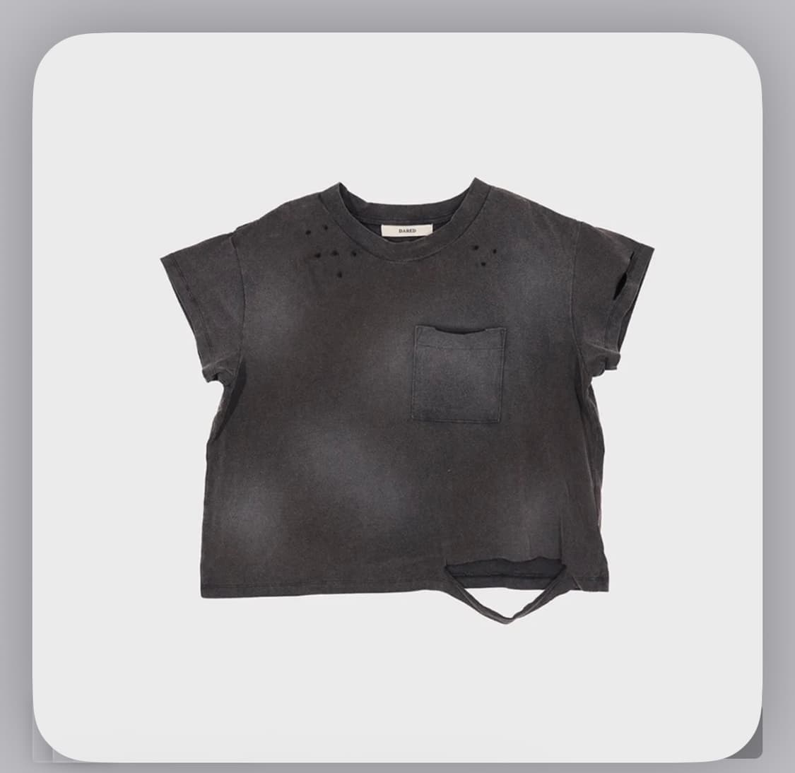 데어드 stain burn 반팔티셔츠 상품이미지4