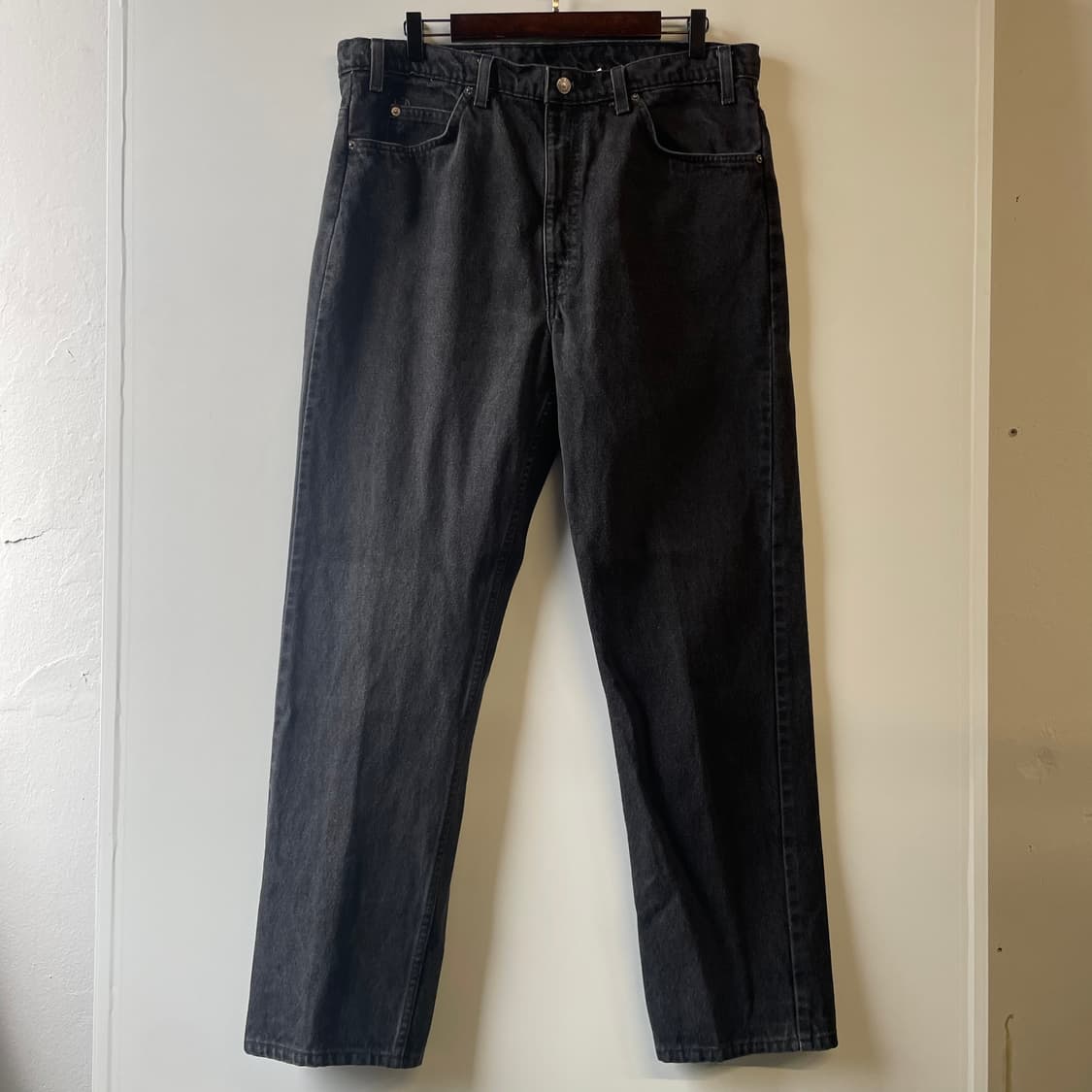 90s 리바이스505 흑청 데님팬츠 상품이미지1