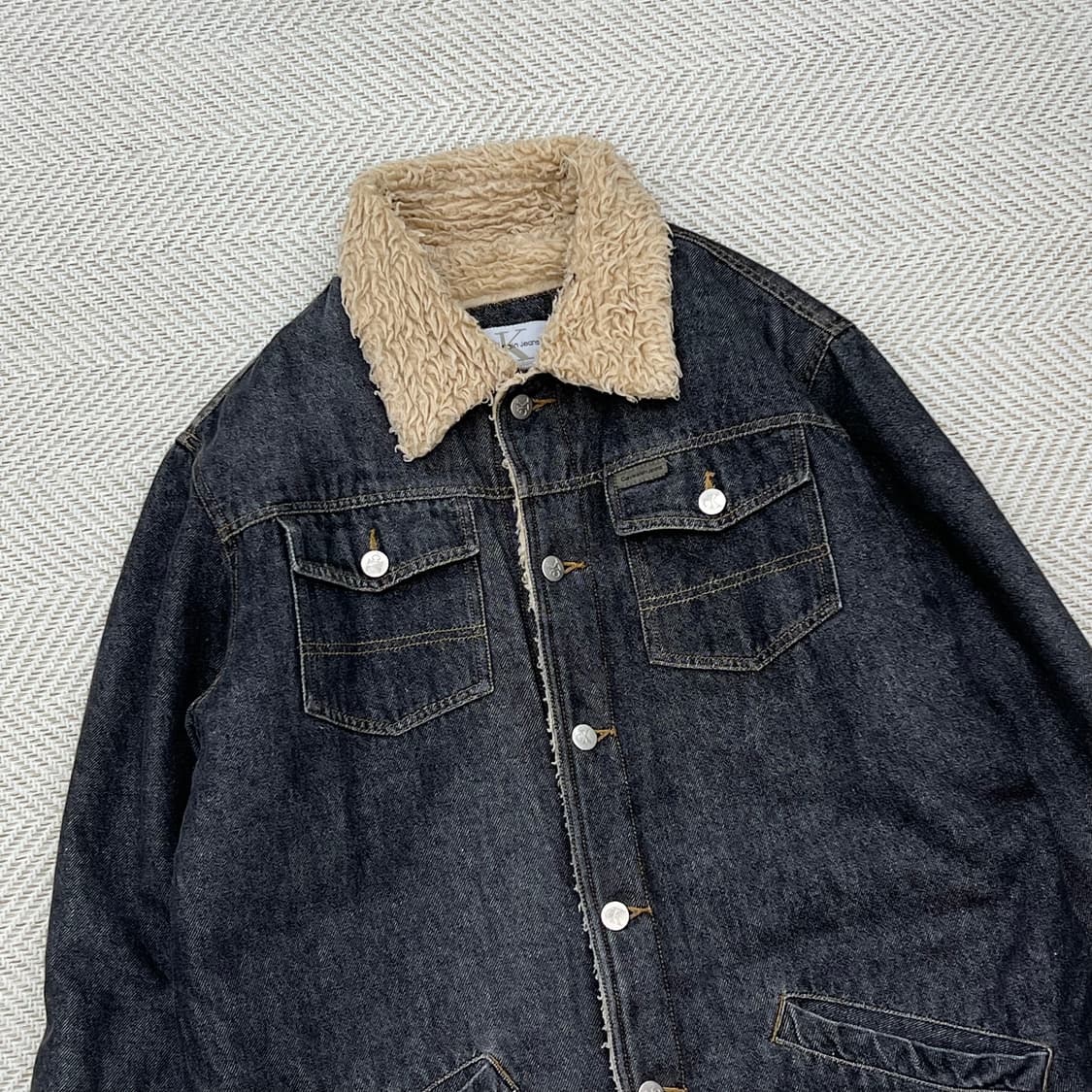 캘빈클라인 셰르파 데님자켓 r2270 상품이미지3