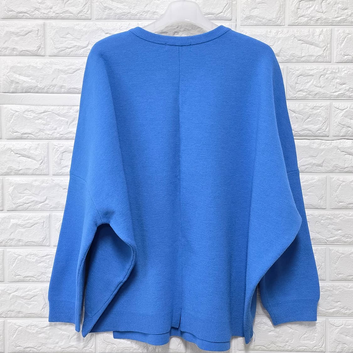 택포) 한섬 시스템 브이넥 가오리핏 니트 Free 상품이미지4