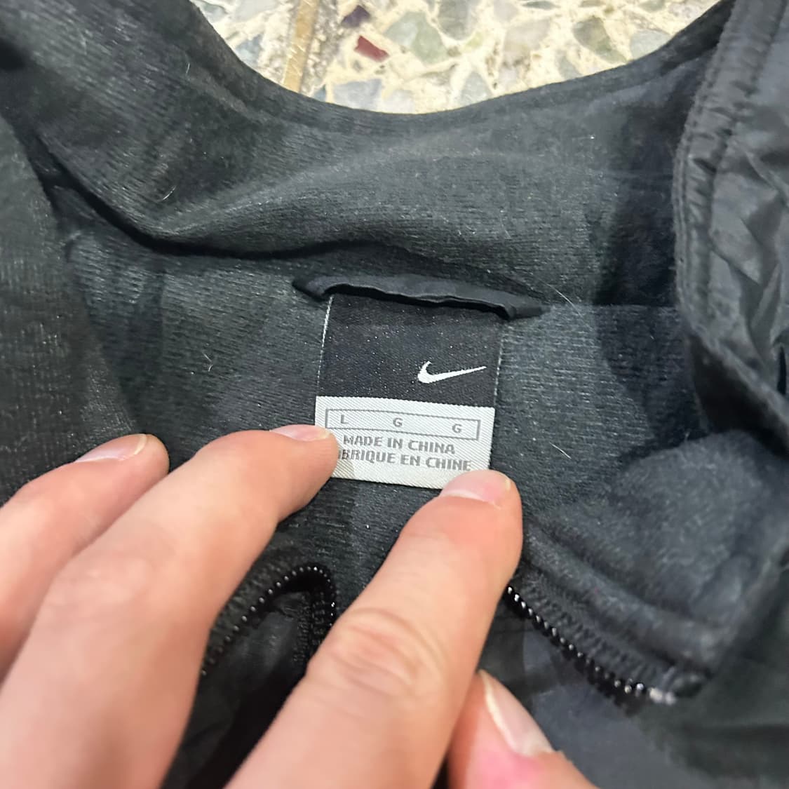 나이키(NIKE) 블랙 바람막이 자켓 상품이미지4